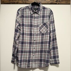 Banana Republic Plaid Button-Down Shirt